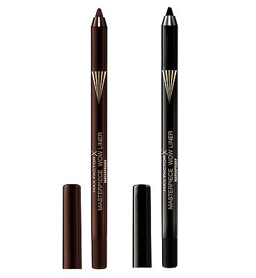 Click to view product details and reviews for Max Factor Masterpiece Wow Eyeliner Dark Chocolate Bundle.