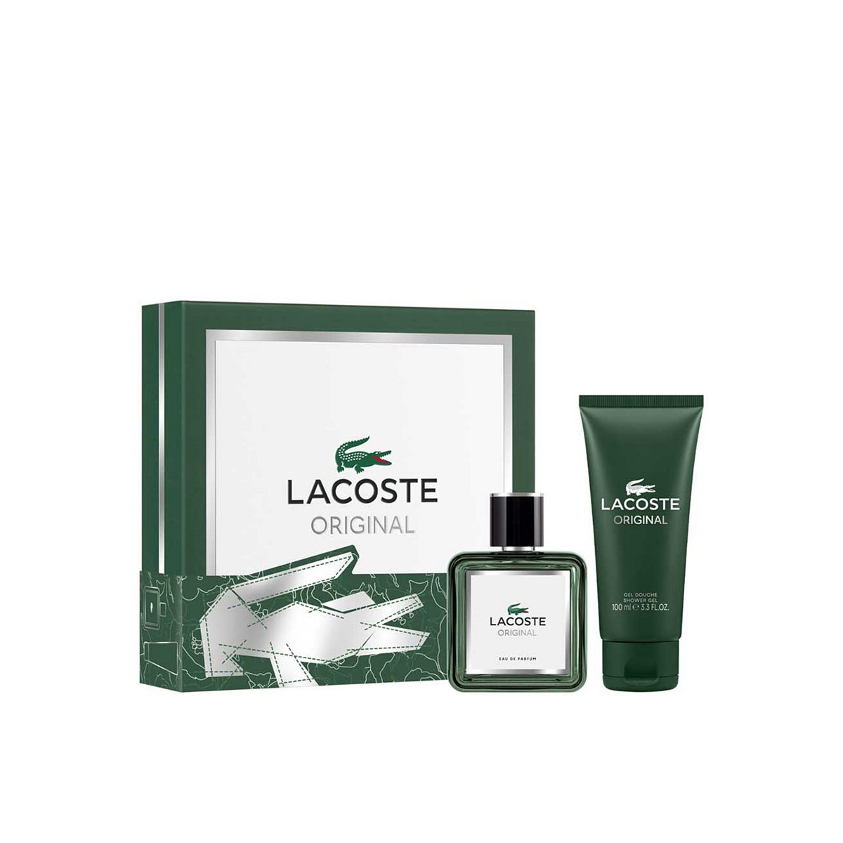 Lacoste Original Gift Set: Eau De Parfum 60Ml + Shower Gel 100ml