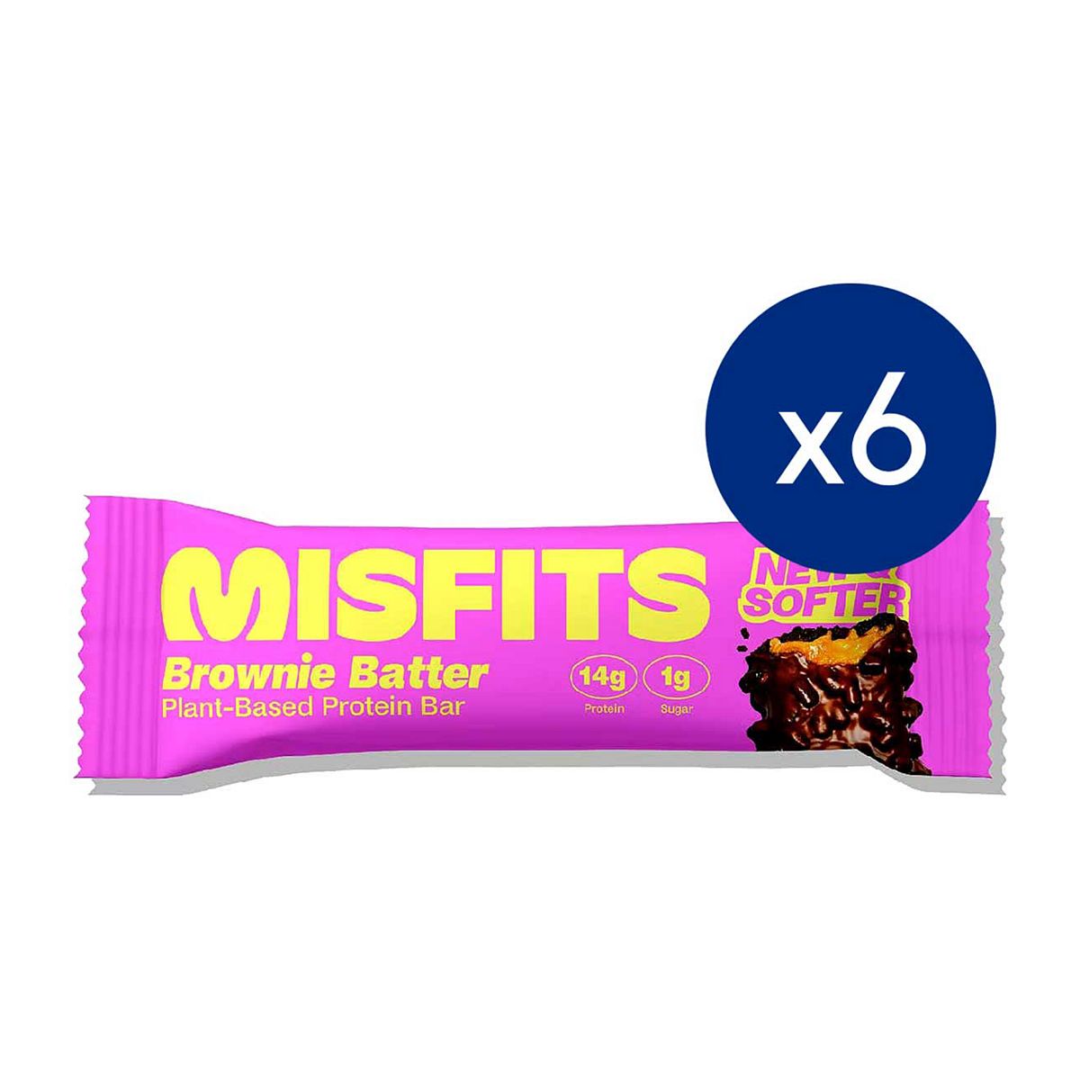 Misfits Brownie Batter Protein Bar 50G 6S