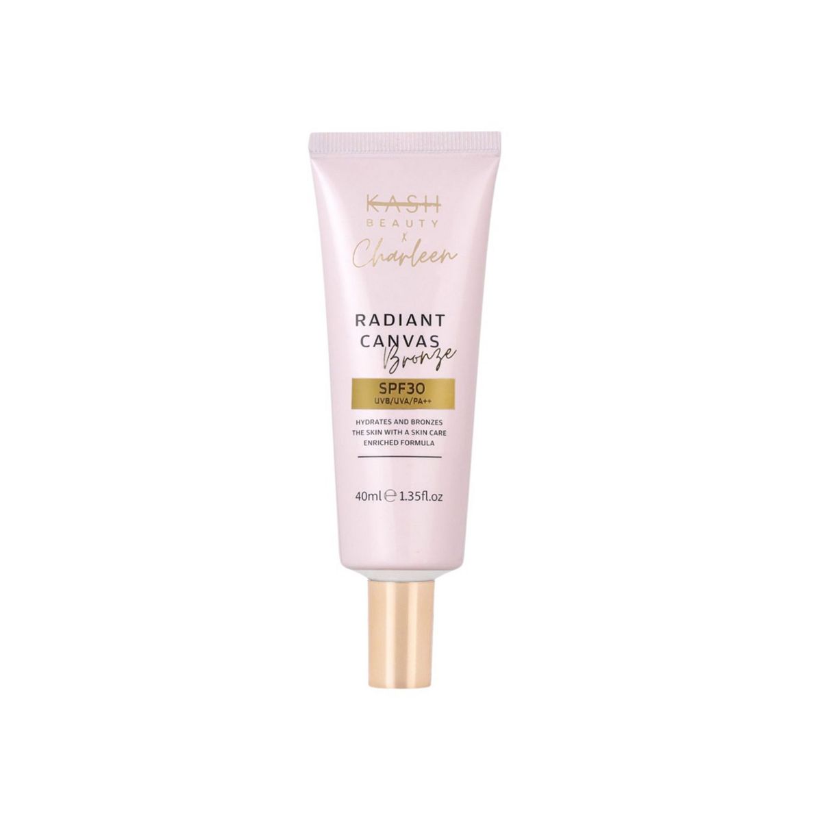 Kash Beauty X Charleen Radiant Canvas Bronze Primer Spf30 40ml