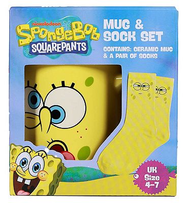 SpongeBob Mug & Sock Set