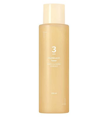 Click to view product details and reviews for Numbuzin No3 Super Glowing Essence Toner 200ml.