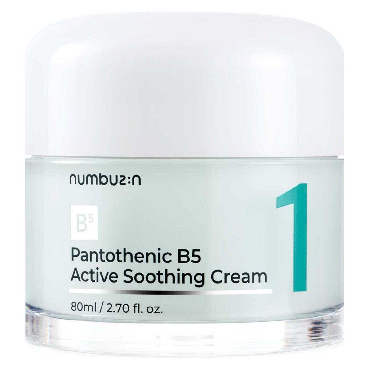 Numbuzin No.1 Pantothenic B5 Active Soothing Cream 80Ml
