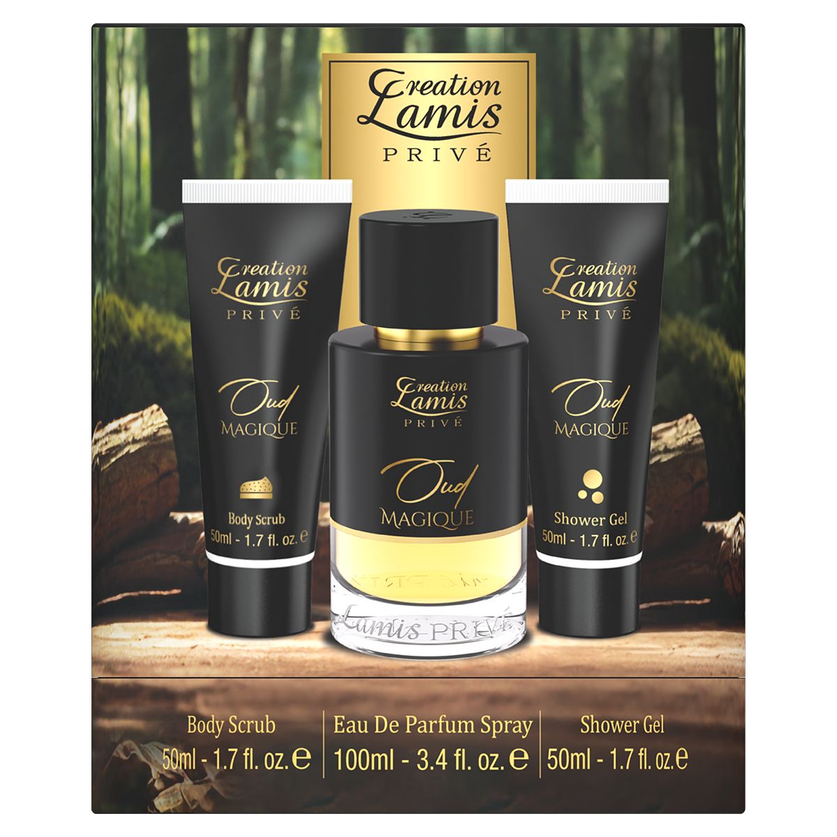 Creations Lamis Prive Creation Lamis Prive 3 Piece Oud Magique Gift Set