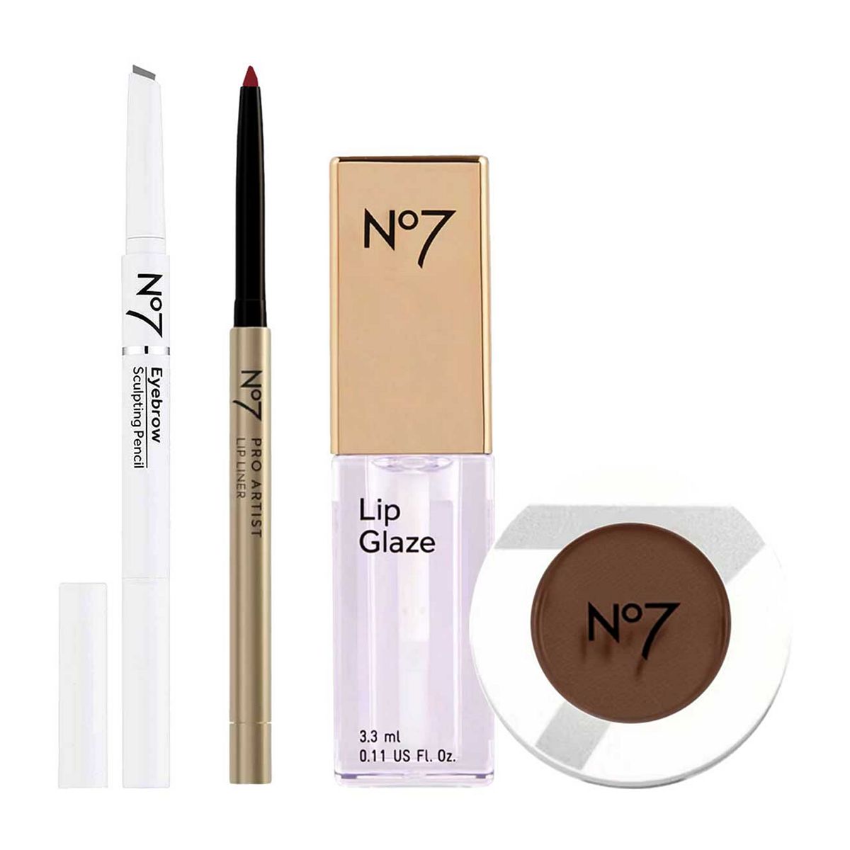No7 Lip and Eye Makeup Bundle