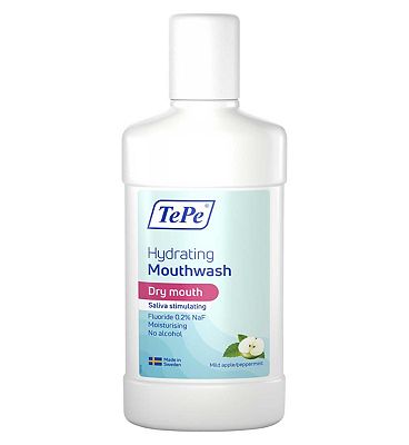 TePe Hydrating Mouthwash Apple & Peppermint 500ml