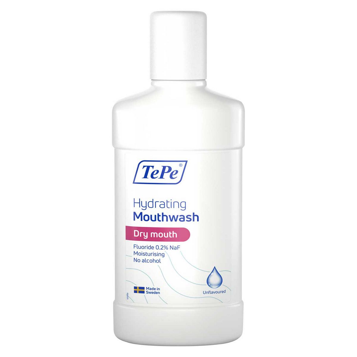 Tepe Hydrating Mouthwash Unflavoured 500Ml