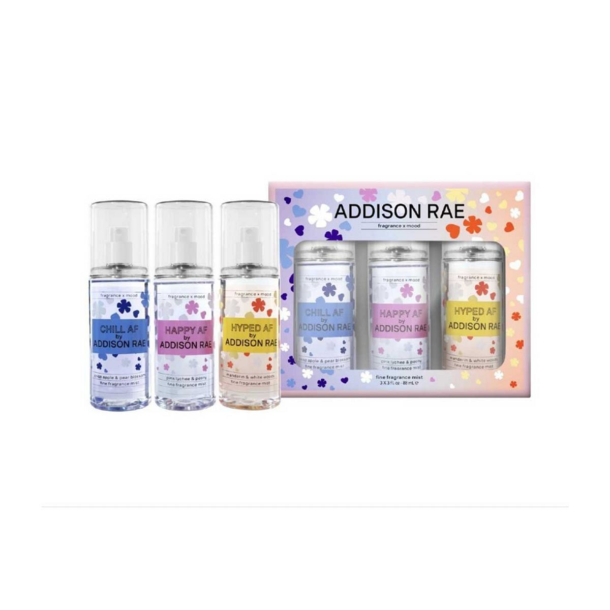 Addison Rae Happy Af And Chill Fragrance Mist Set