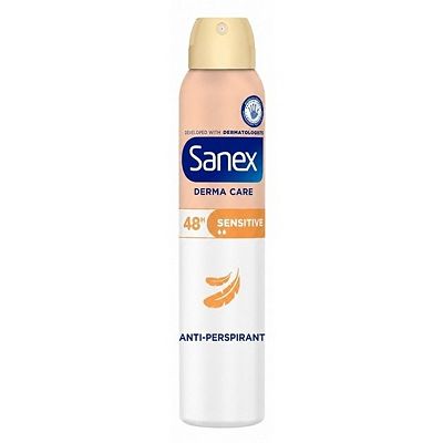 Sanex Derma Care Sensitive 48h Antiperspirant Spray Deodorant 200ml 