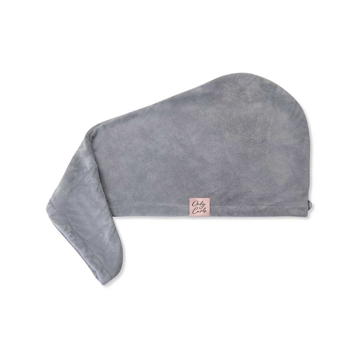 Only Curls Microfibre Turban Towel Grey