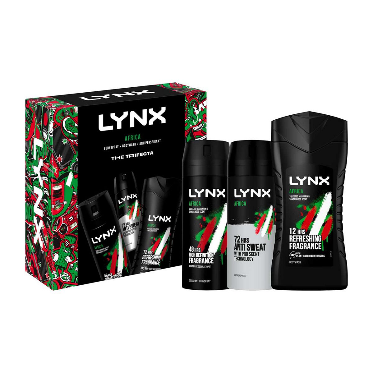 Lynx Africa Trio Gift Set