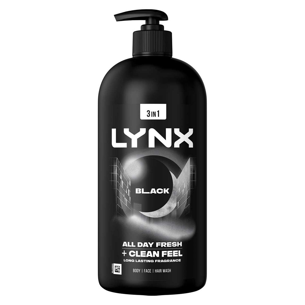 Lynx Black Body Wash Shower Gel For Men 900 ml