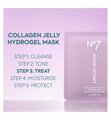 No7 Good Intent Collagen Jelly Hydrogel Mask 1pk (7)