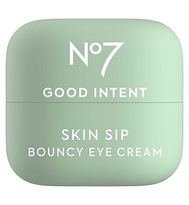 Click to view product details and reviews for No7 Good Intent Skin Sip Bouncy Eye Cream 20g.