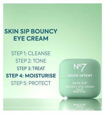 No7 Good Intent Skin Sip Bouncy Eye Cream 20g (5)