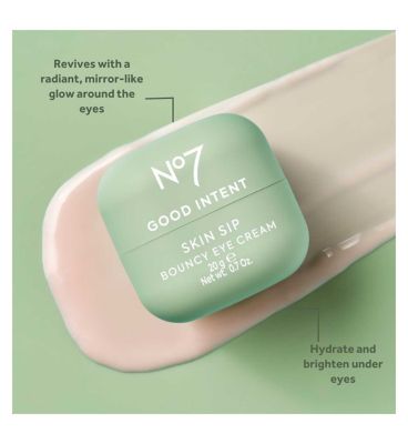 No7 Good Intent Skin Sip Bouncy Eye Cream 20g (6)