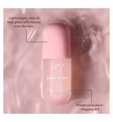 No7 Good Intent Pore Buff Clarifying Cleansing Oil 150ml (4)