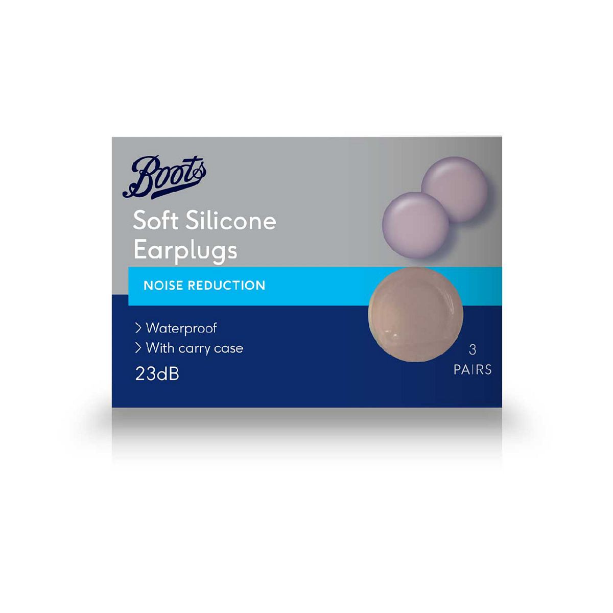Boots Soft Silicone Earplugs 3S
