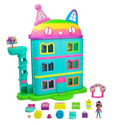 Spinmaster Gabby's Dollhouse Purrfect Celebration Dollhouse Playset