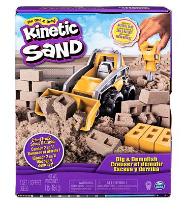Spinmaster Kinetic Sand Dig N Demolish Playset