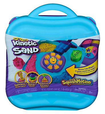 Spinmaster Kinetic Sand Squish Motion Playset