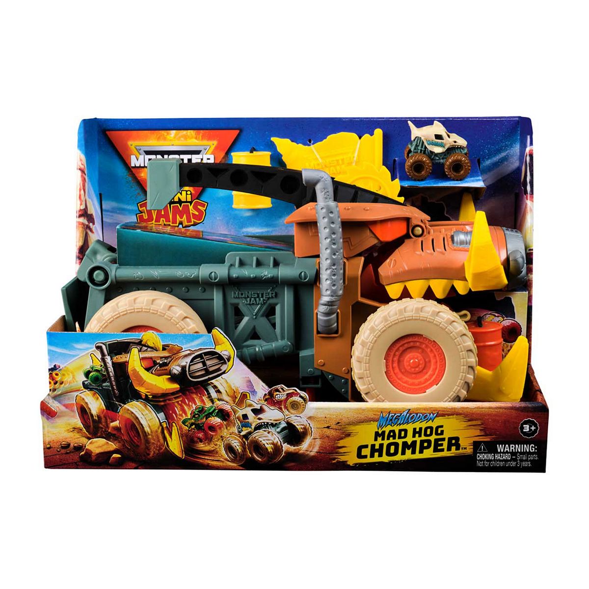Monster Jam Spinmaster Minis Warthog Vehicle Playset