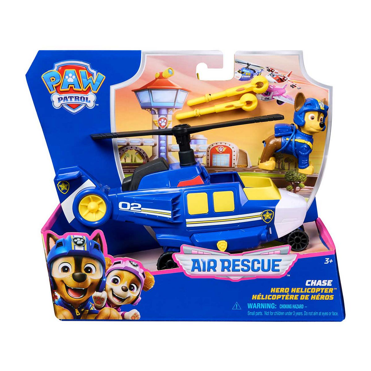 Paw Patrol Spinmaster Air Rescue Themed Vehicle Chase