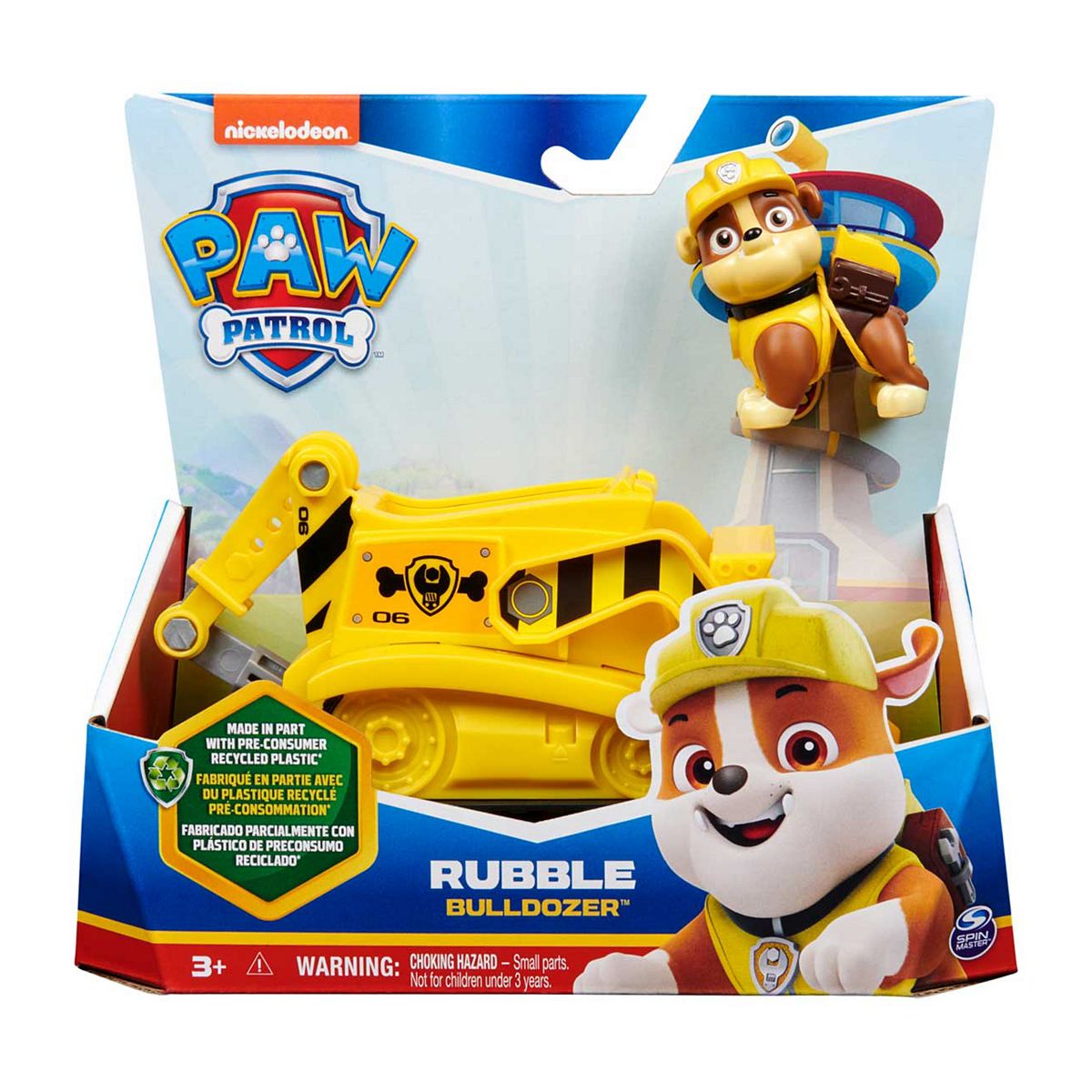 Paw Patrol Spinmaster Basic Rubble Vehicle