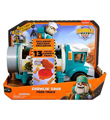 Spinmaster Rubble & Crew Grandpa Gravel's Food Truck Playset