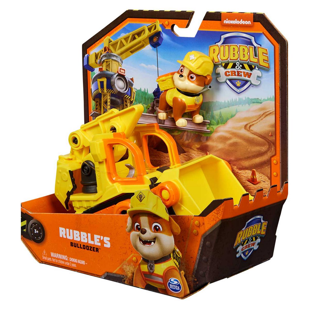 Paw Patrol Spinmaster Rubble & Crew Rubble's Bulldozer Playset