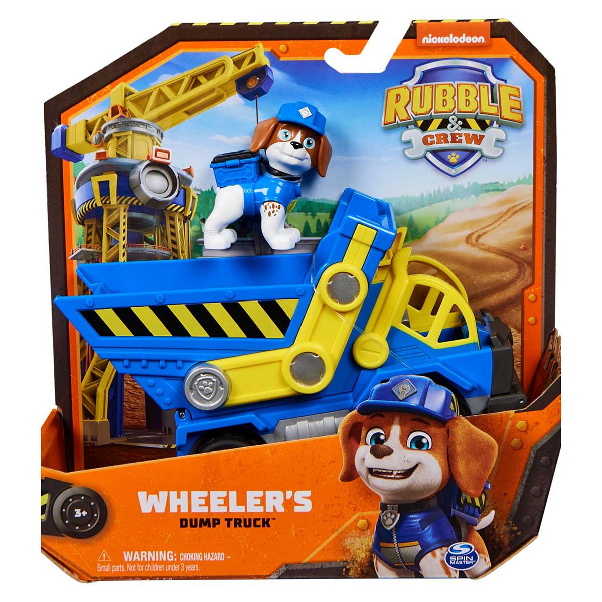 Paw Patrol Spinmaster Rubble & Crew Wheeler's Dump Truck Playset