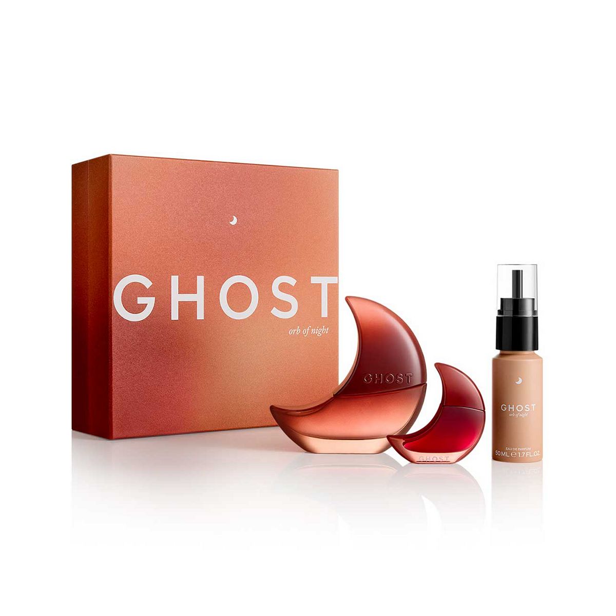 Ghost Orb Of Night Edp 50Ml, Refill 50Ml & Elixir Mini 10Ml Gift Set 2025