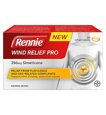 Rennie Wind Relief Pro Capsules 50S