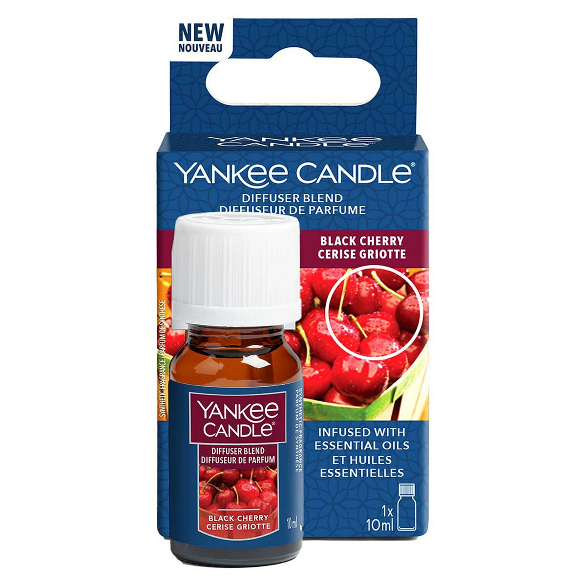 Yankee Candle Ultrasonic Diffuser Refill Oil Black Cherry 10Ml