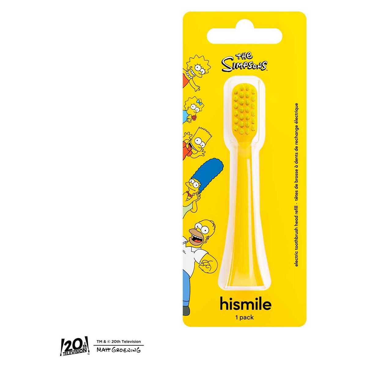 Hismile Electric Toothbrush Head Refill Simpsons