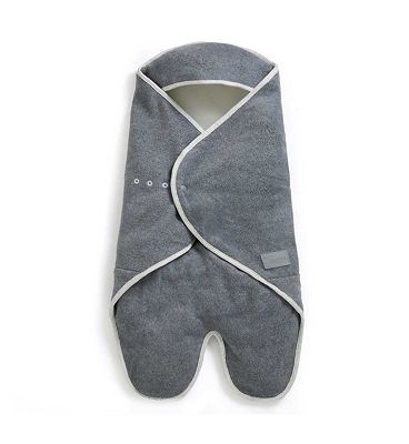 Purflo Cosy Wrap Travel Blanket 0-9M - Minimal Grey