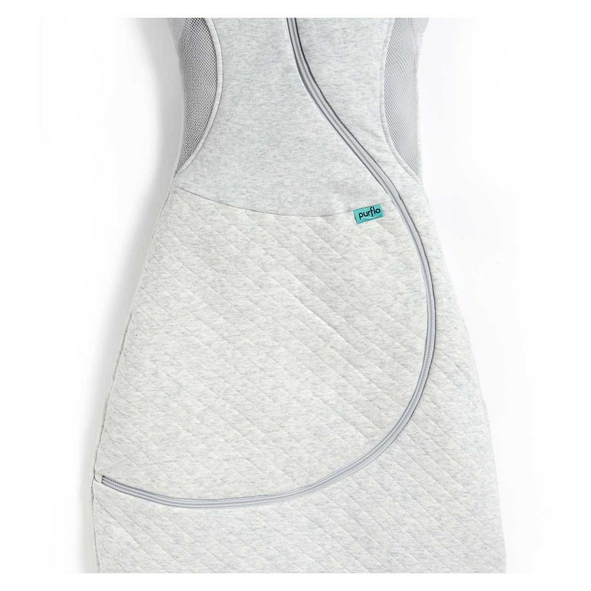 Purflo Cuddle To Sleep Bag 2.5 Tog - Minimal Grey