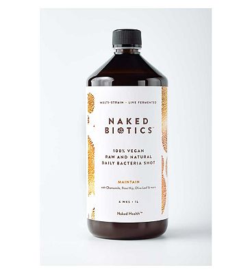 Naked Biotics Maintain Liquid Probiotics For Gut Health 1000Ml