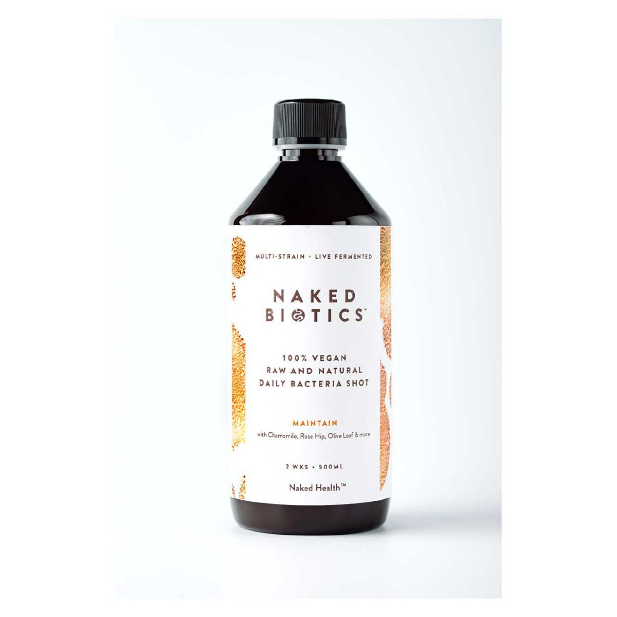 Naked Biotics Maintain Liquid Probiotics For Gut Health 500Ml