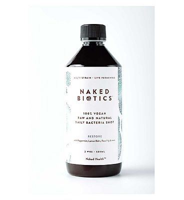 Naked Biotics Restore Liquid Probiotics For Gut Health 500Ml