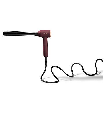 mdlondon Curl 4-in-1 Right-Angled Curling Wand Berry