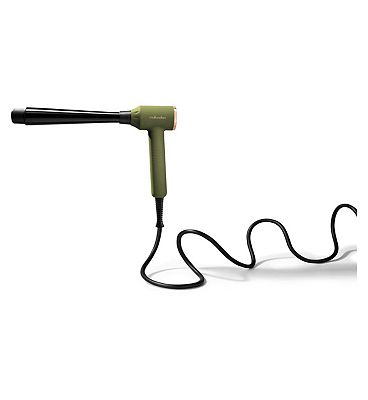 mdlondon curl 4-in-1 Right-Angled Curling Wand Olive Green