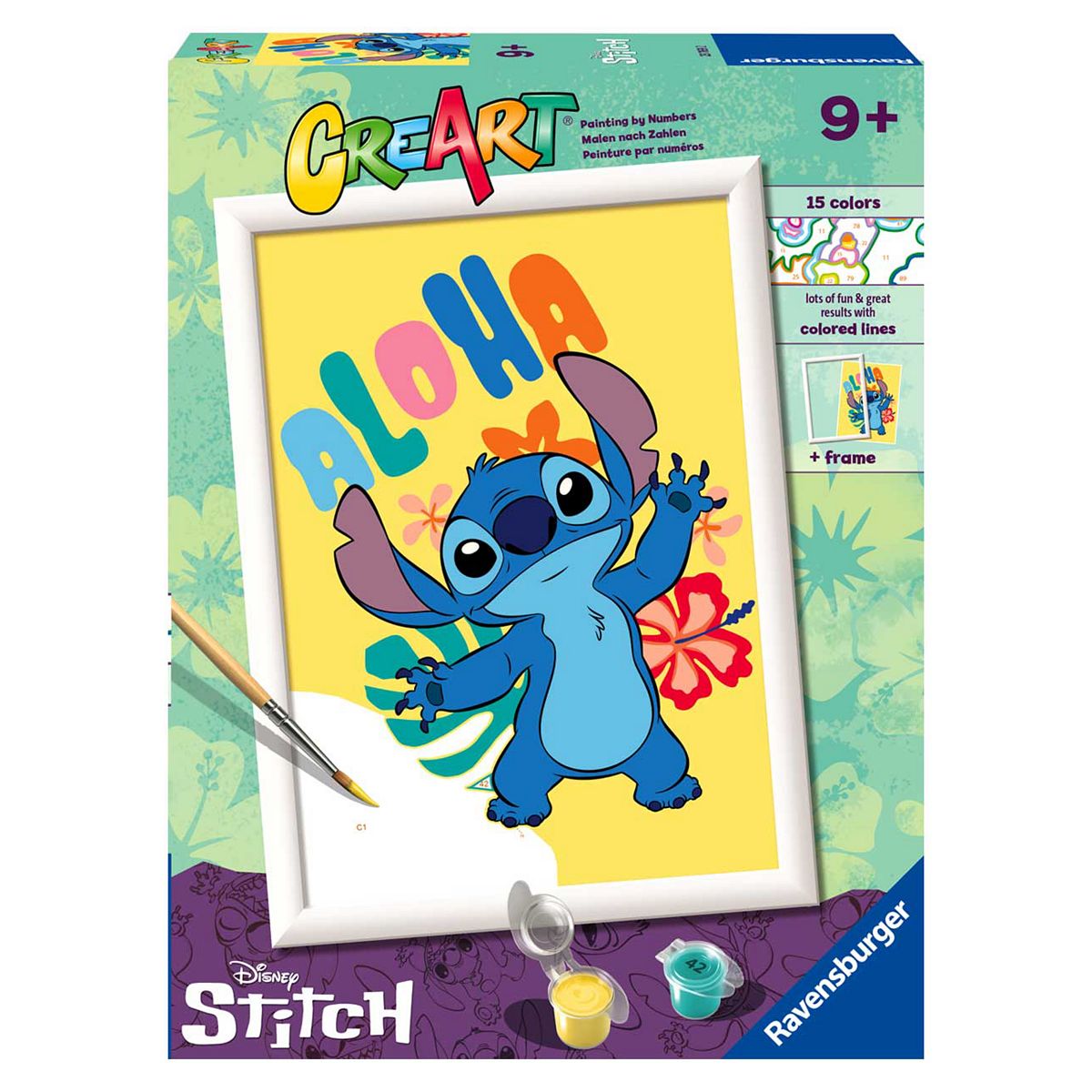 Creart Ravensburger Paint By Numbers Aloha Stitch