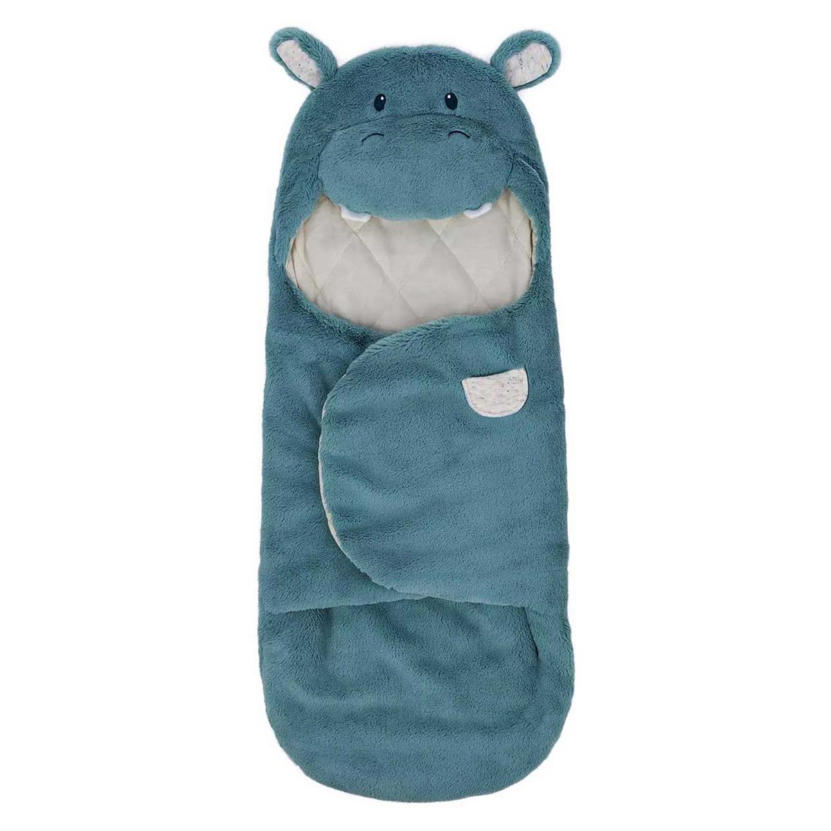Gund Spinmaster Baby Oh So Snuggly Blanket Wrap Hippo