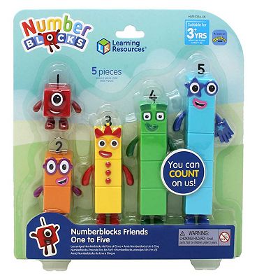 Learning Resources Numberblocks Friends One to Five Playset