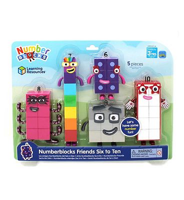 Learning Resources Numberblocks Friends Six to Ten Playset