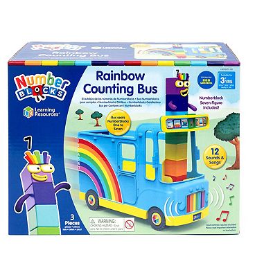 Learning Resources Numberblocks Rainbow Counting Bus Playset