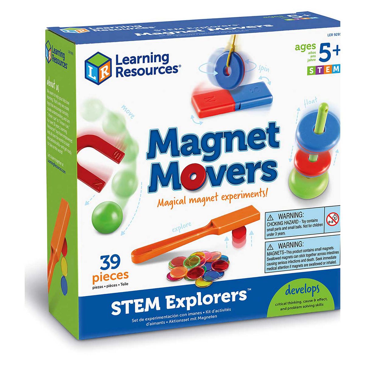 Learning Resources Magnet Movers Stem Explorers Playset