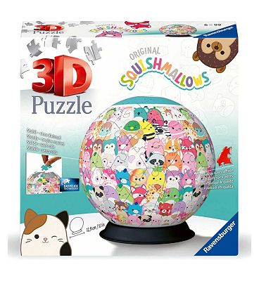 Ravensburger Squishmallows 3D Puzzle Ball 72 Piece