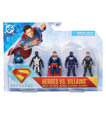 Spinmaster Superman 3In Battle 5 Pack